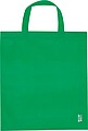 Shopping bag made of recycled non-woven, green