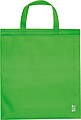 Shopping bag made of recycled non-woven, light green