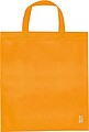 Shopping bag made of recycled non-woven, orange