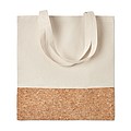 Shopping bag w/ cork details