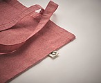 Shopping bag with long handles