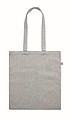 Shopping bag with long handles