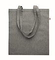 Shopping bag with long handles