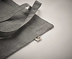 Shopping bag with long handles