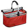 Shopping basket with cooling compartment