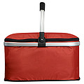 Shopping basket with cooling compartment