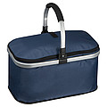 Shopping basket with cooling compartment