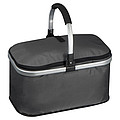Shopping basket with cooling compartment