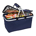 Shopping basket with cooling function