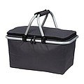 Shopping basket with cooling function
