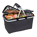 Shopping basket with cooling function