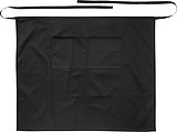 Short apron black