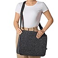 Shoulder bag, dark grey