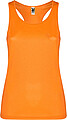 Shura womens sports vest, fluor orange, size XL