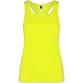 Shura womens sports vest, fluor yellow, size XL