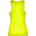 Shura womens sports vest, fluor yellow, size XL