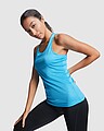 Shura womens sports vest, lime, size XL