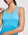Shura womens sports vest, lime, size XL