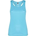 Shura womens sports vest, turquoise, size S