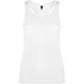 Shura womens sports vest, white, size XL
