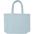 Siam GRS recycled terry beach tote bag 13L, cloud blue