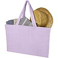 Siam GRS recycled terry beach tote bag 13L, lilac