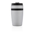 Sierra leak proof vacuum coffee tumbler, silver