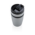 Sierra leak proof vacuum coffee tumbler, silver