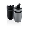 Sierra leak proof vacuum coffee tumbler, silver