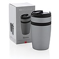 Sierra leak proof vacuum coffee tumbler, silver
