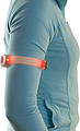 Silicon arm strap with two LEDS