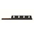 Silicone cable organiser, black