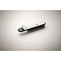 Silicone cable organiser, black