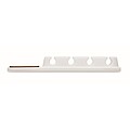 Silicone cable organiser, white