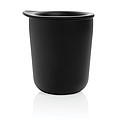 Simplistic antimicrobial coffee tumbler, black
