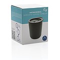 Simplistic antimicrobial coffee tumbler, black