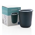 Simplistic antimicrobial coffee tumbler, blue