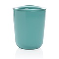 Simplistic antimicrobial coffee tumbler, green