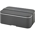 Single layer lunch box, grey