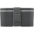 Single layer lunch box, grey