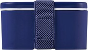 Single layer lunch box, royal blue