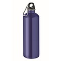 Single wall bottle 1000ml, blue