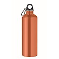 Single wall bottle 1000ml, orange