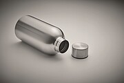 Single wall bottle 500 ml, matt silver