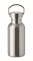 Single wall bottle 500 ml, matt silver