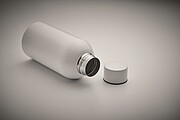 Single wall bottle 500 ml, white