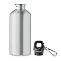 Single wall bottle 500ml, matt silver