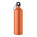 Single wall bottle 750ml, orange