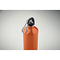 Single wall bottle 750ml, orange