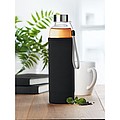 Single wall glass bottle